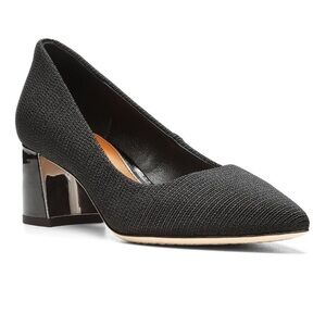 “DONALD J. PLINER” Suzette Textured Block Heel Pump